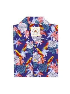 Hawaiian Shirt Parrot Print