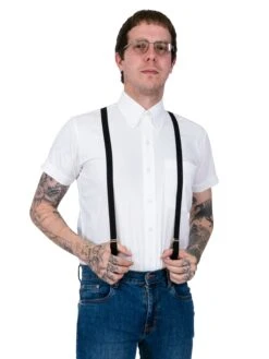 Braces And Buckles - Black