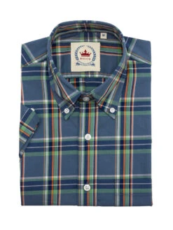 Grey Check Shirt- CK-52 - UP TO 5XL