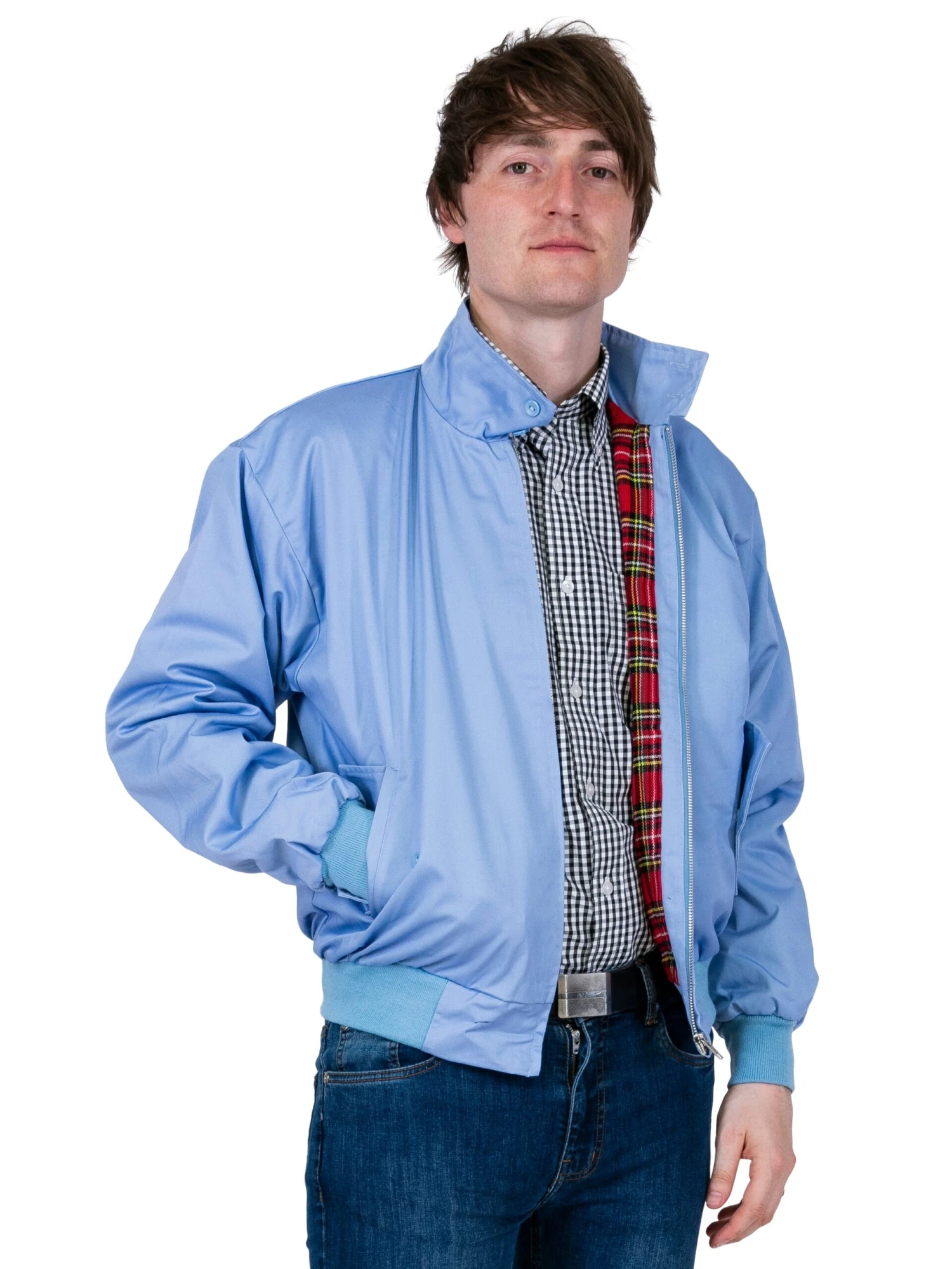 Harrington Jacket - Sky Blue