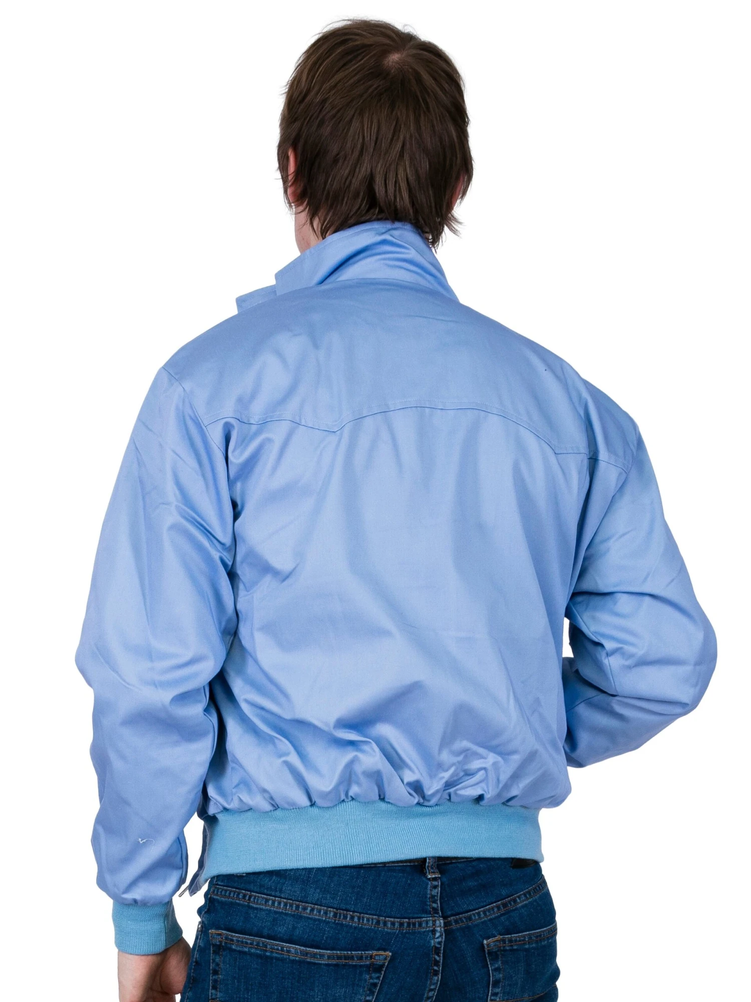 Harrington Jacket - Sky Blue - Image 2