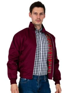 Harrington Jacket - Wine