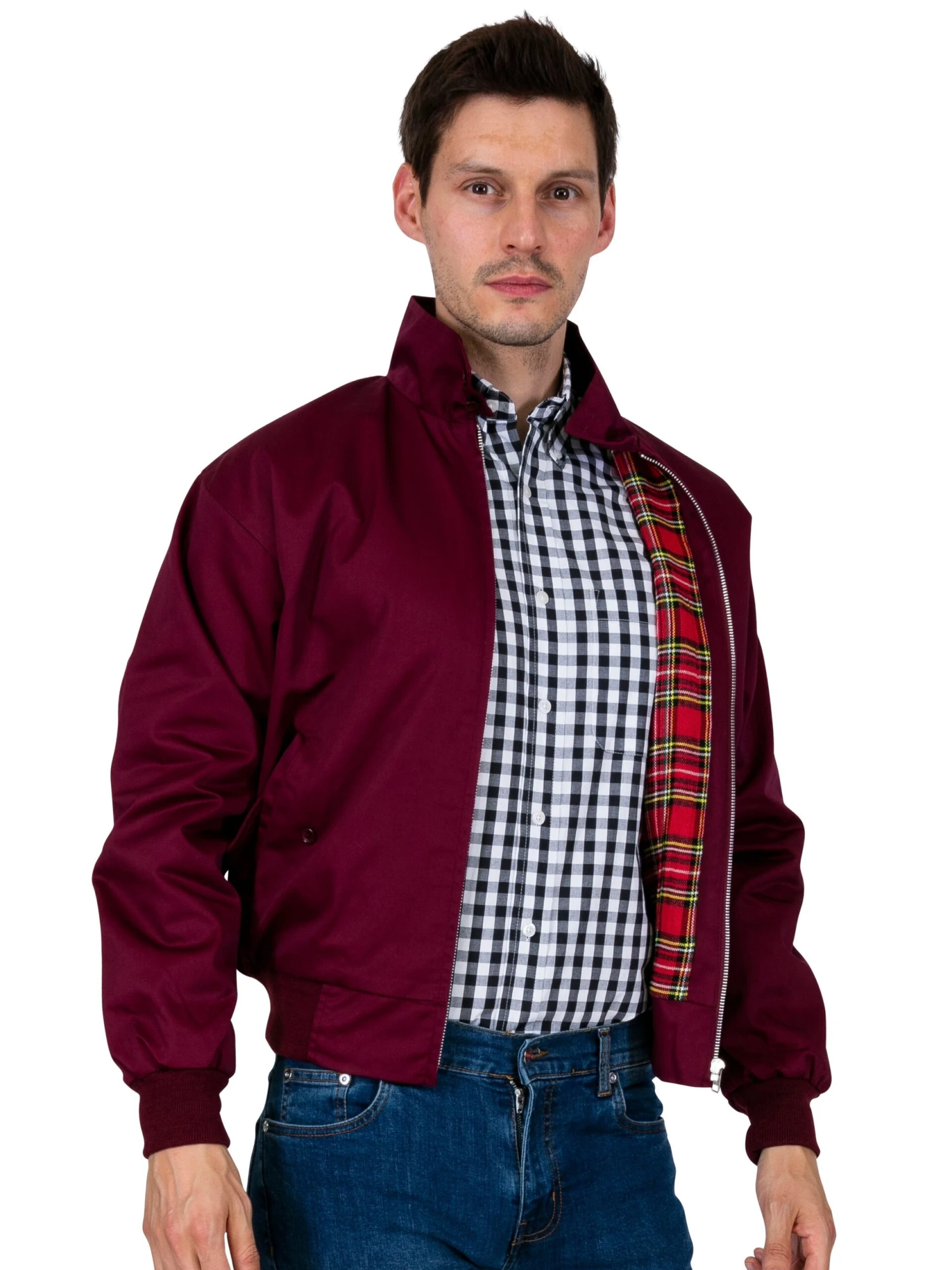 Harrington Jacket - Wine