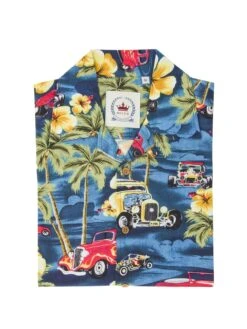 Hawaiian Shirt Retro Cars