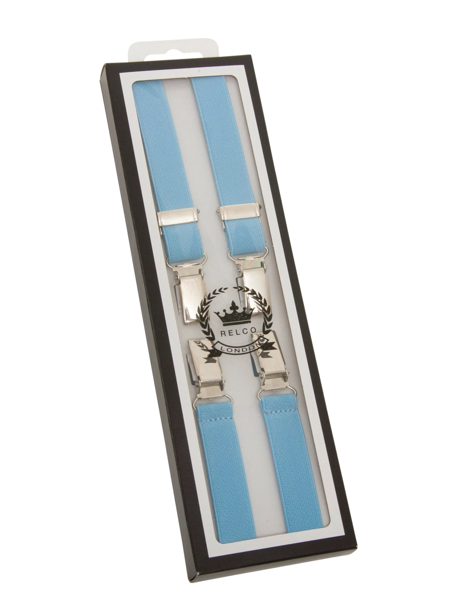 Braces With Buckles - Sky Blue - Image 3