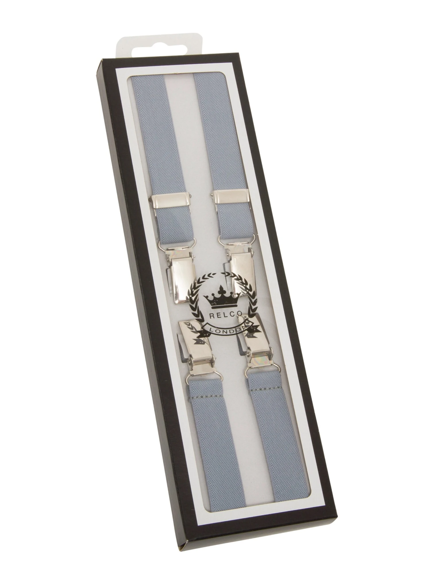 Braces With Buckles - Grey