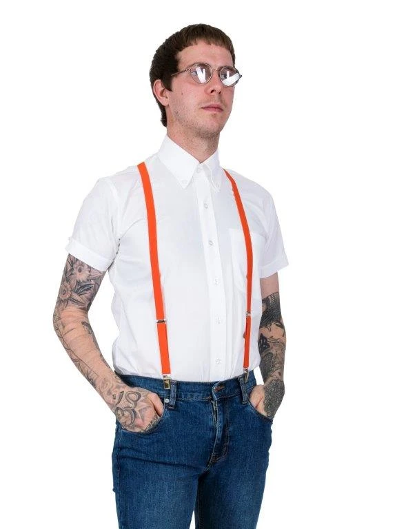 Braces With Buckles - Orange