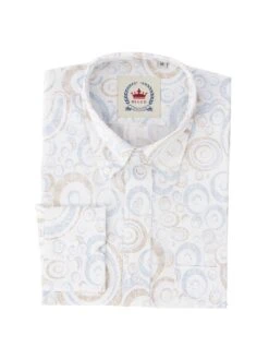 Mens Limited Edition Circle Patterned Shirt - LR-11