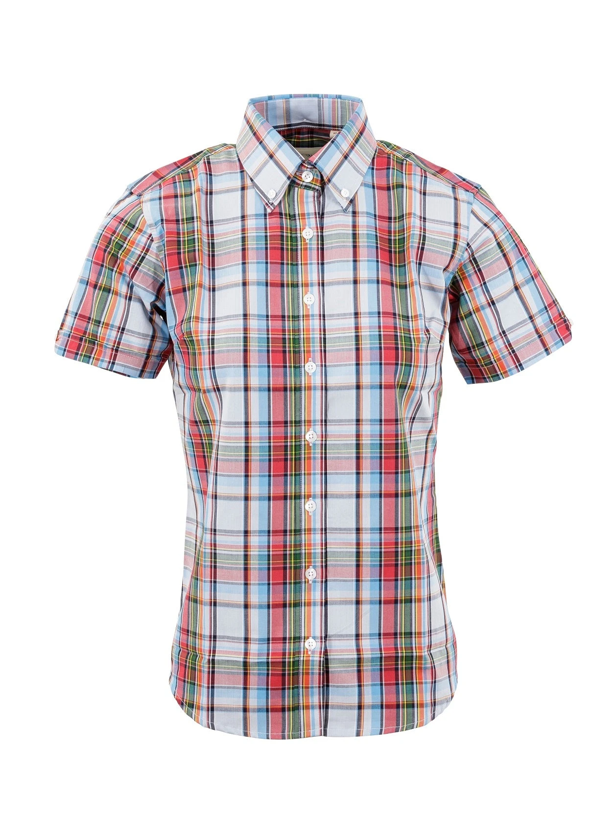 Ladies Multi Check Shirt - LSS 67