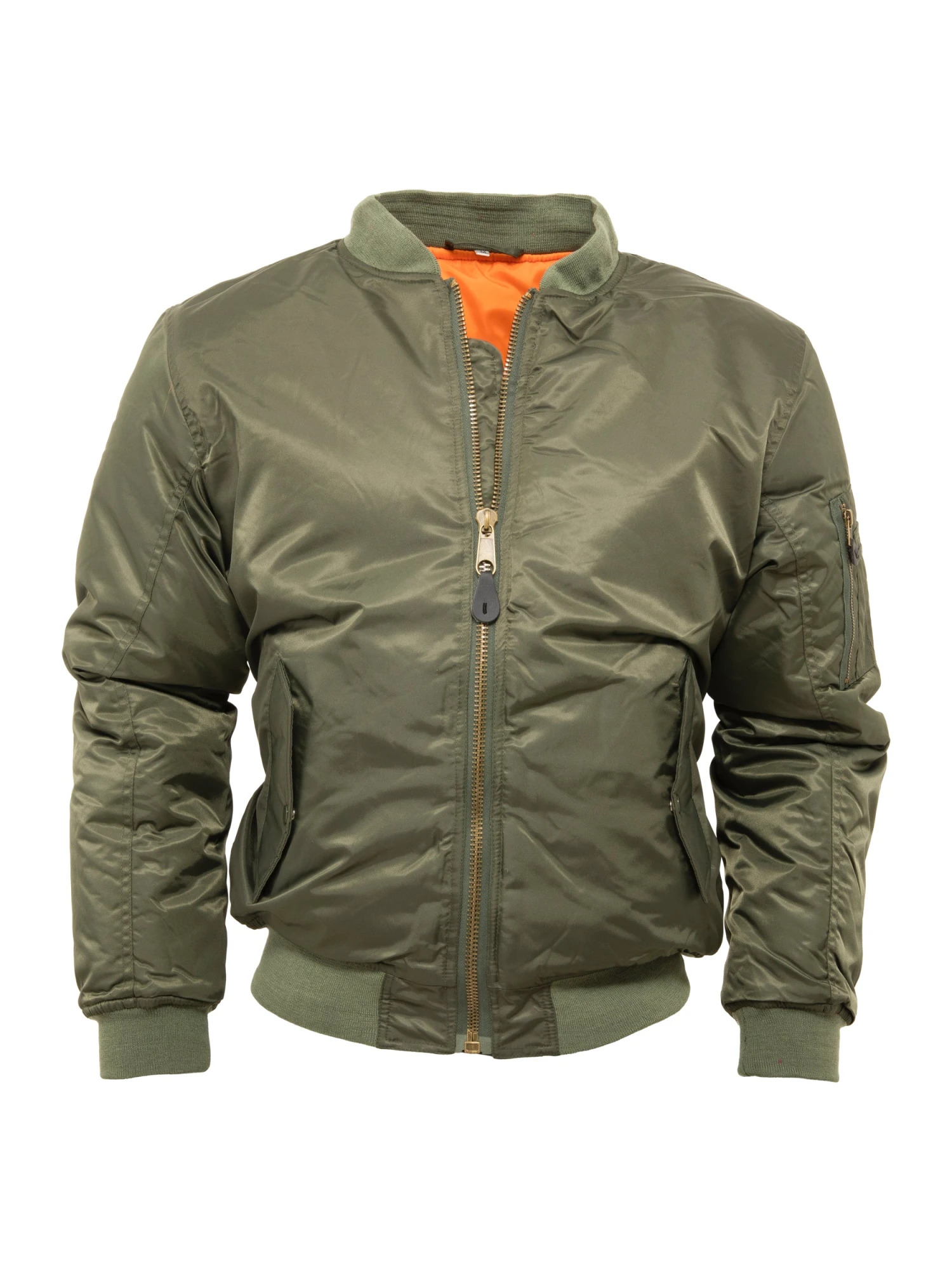 Flight Jacket -Olive - Image 3