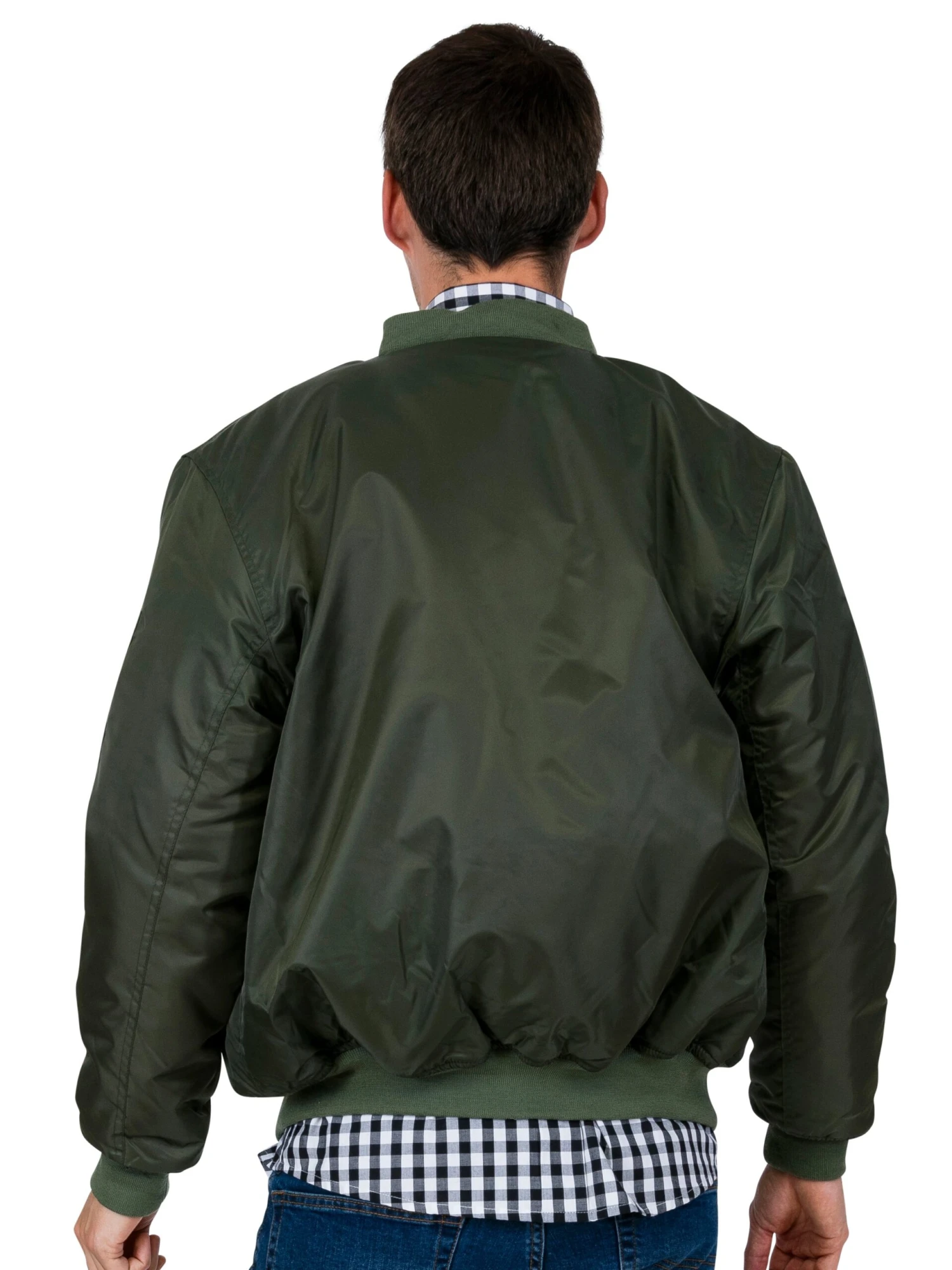 Flight Jacket -Olive - Image 2