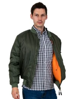 Flight Jacket -Olive