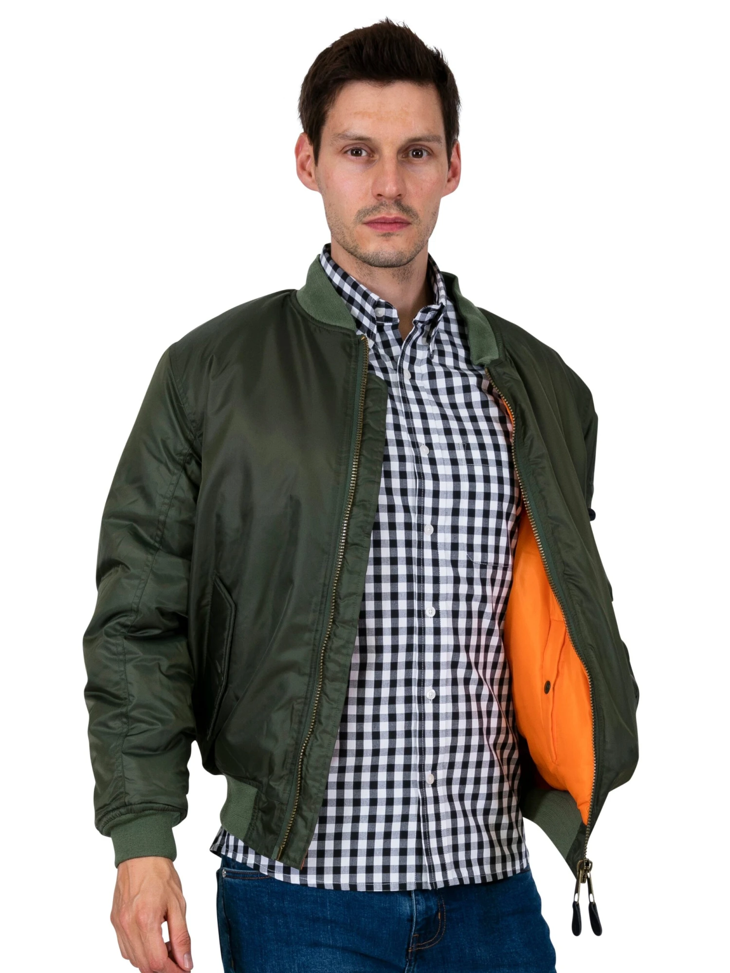 Flight Jacket -Olive