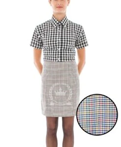 Vintage Skirt - Tweed Check
