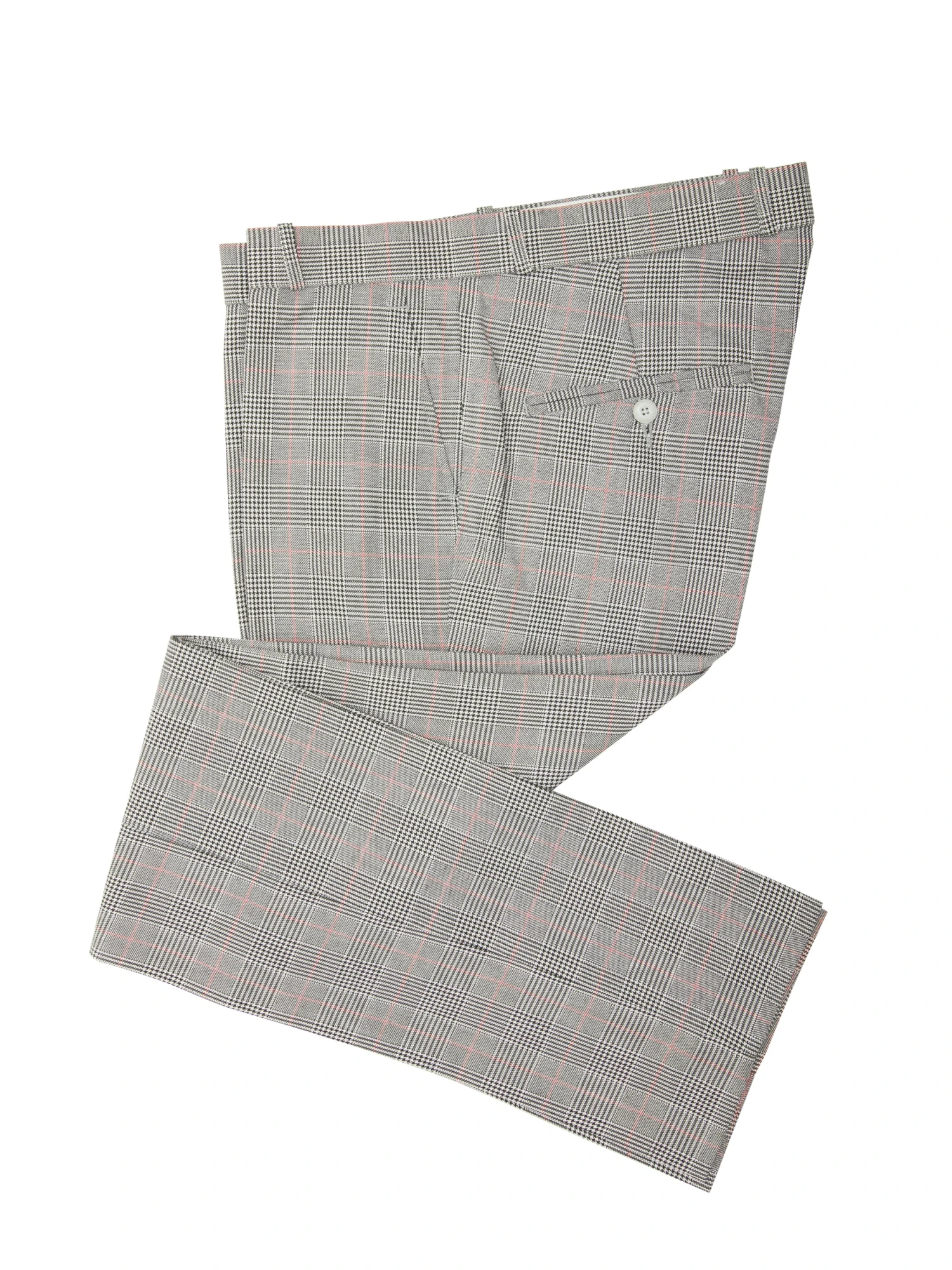 Classic Prince Of Wales Checked Trousers - Image 3
