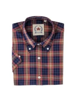 Limited Production - Navy Check Shirt - STCK-28