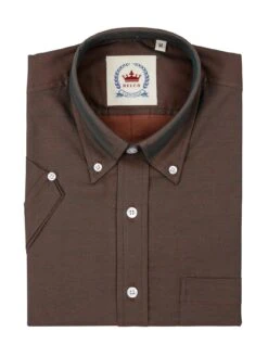 Two Tone Rust/Green Tonic Shirt