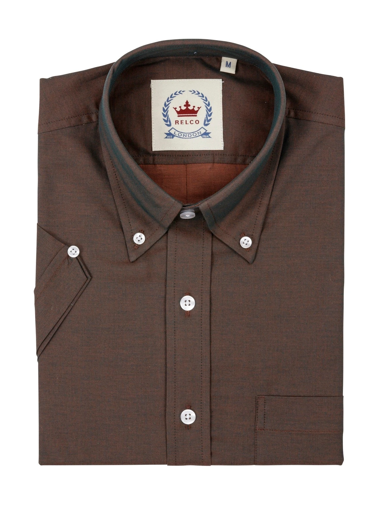 Two Tone Rust/Green Tonic Shirt