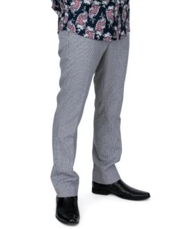 Trousers - Dogtooth Check
