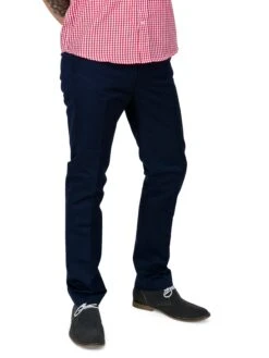 Sta Prest Trouser - Navy