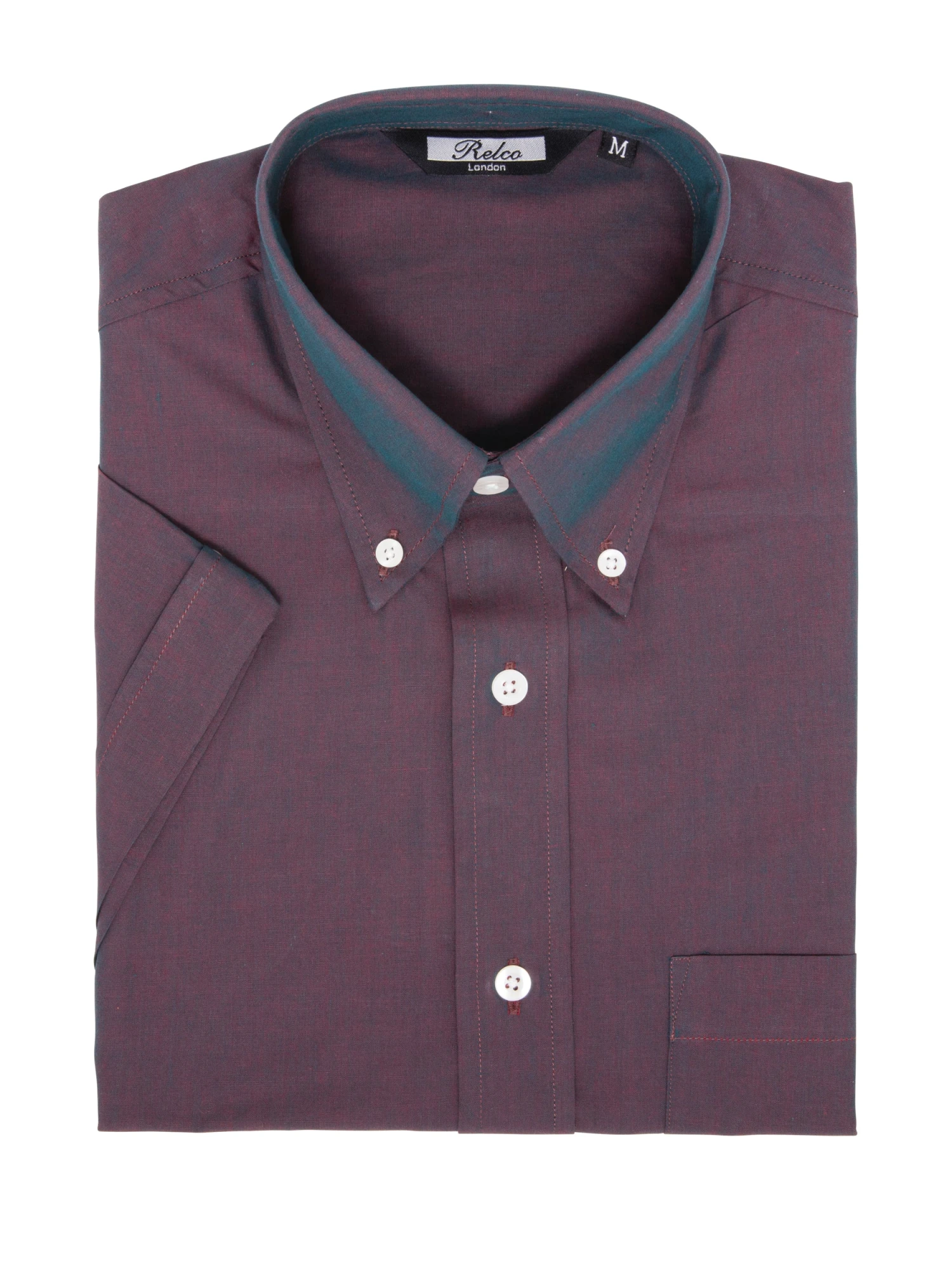 Tonic Burgundy Shirt - Short Sleeve - Image 3